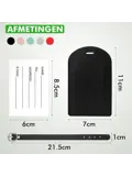 Kofferlabels – Set van 6
