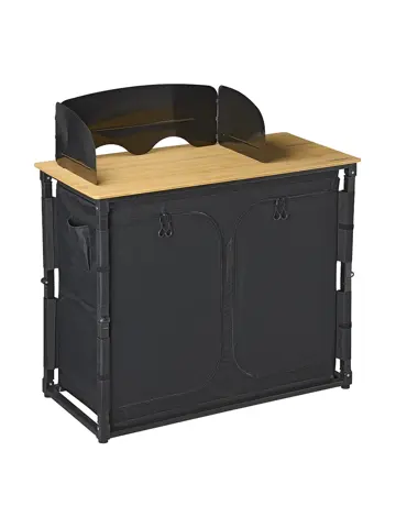 Campout Campingkeuken – Bamboe – Inklapbaar