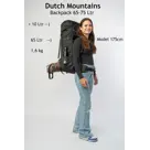 Dutch Mountains Backpack 65/75ltr