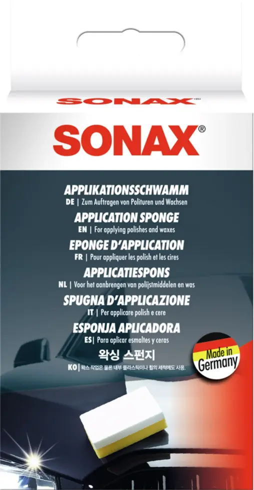 Applicatiespons met grip en sponszijde 50x100 mm