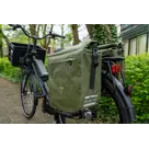 Voltano Dubbele Fietstas Rolltop Urban Green
