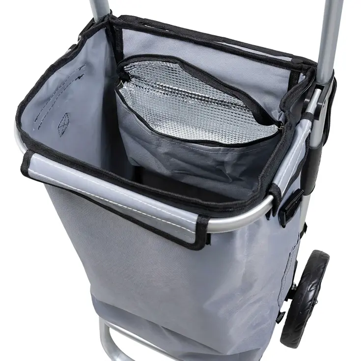 Boodschappenwagen 40L, koelvakje
