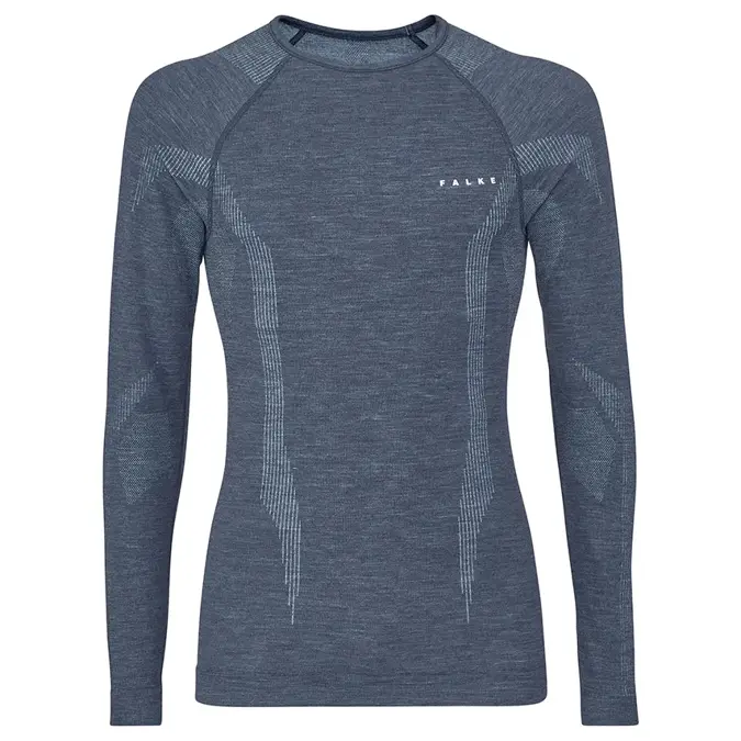FALKE - O-hals Longsleeve Thermo - Heren