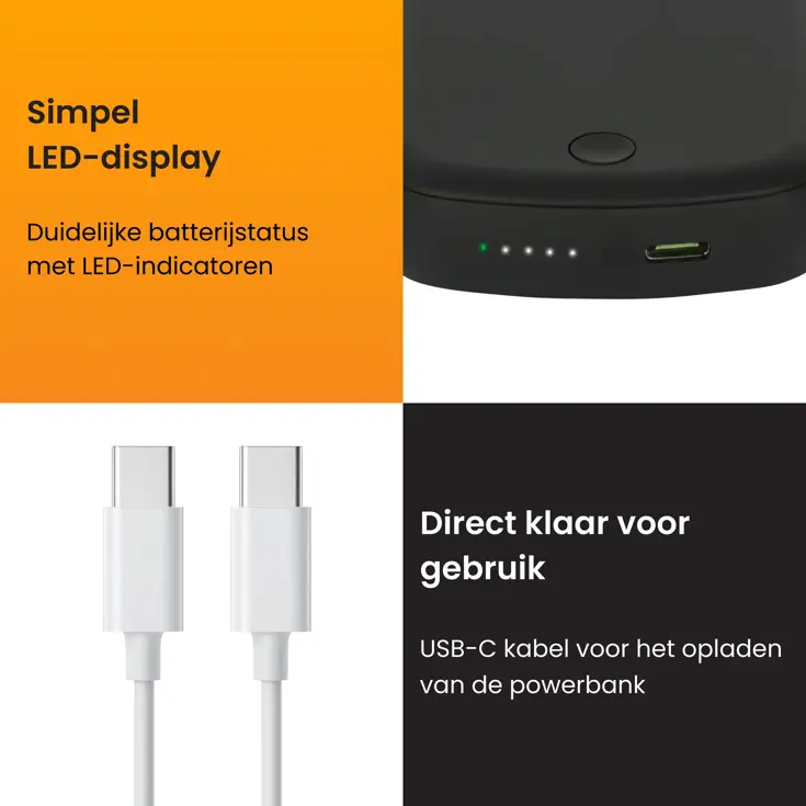 MagSafe Powerbank 10000 mAh - Voor iPhone