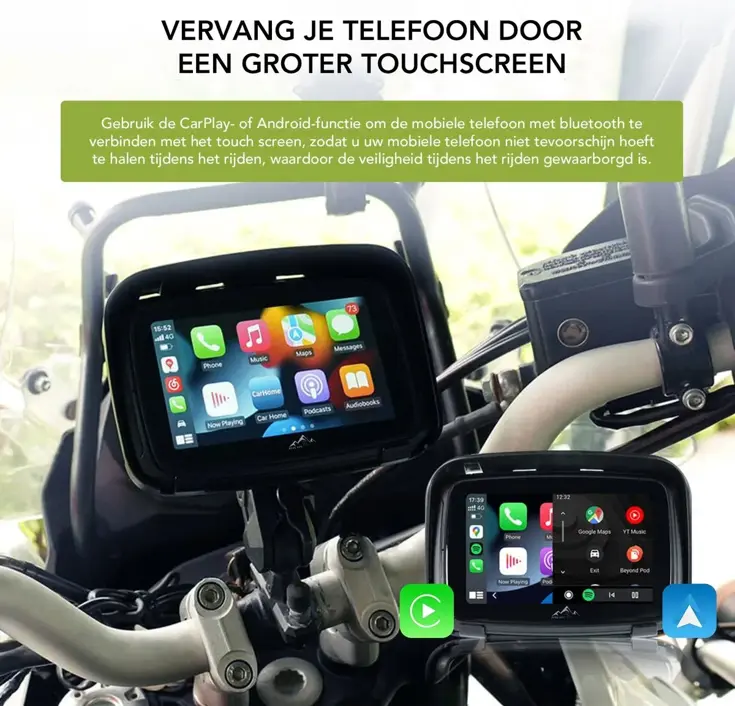 M500 - Motornavigatie  - BERGGPS