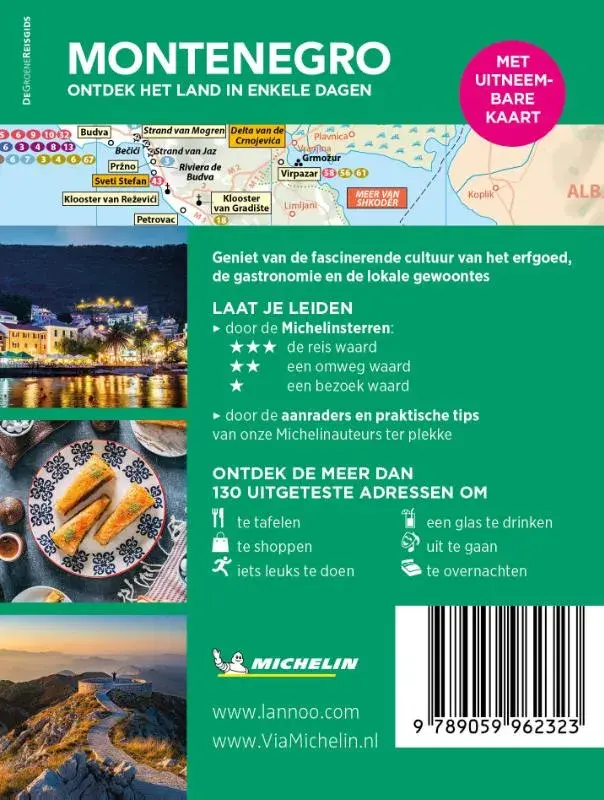 Michelin Reisgids Short Break Montenegro