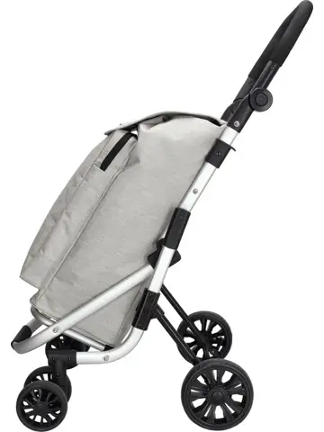 Shop&Go - Boodschappenkar - 4 wielen - 41L