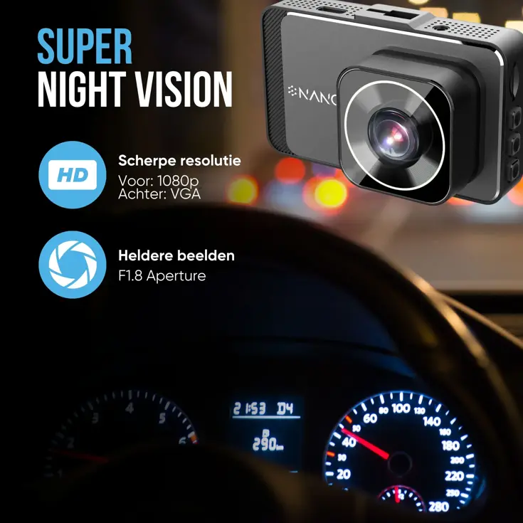 M19 2CH Dual Full HD 32gb dashcam