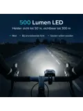 4x Fietslampjes - LED Achterlicht en Voorlicht