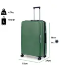 TravelZ Swinger Kofferset 2-dlg S/L