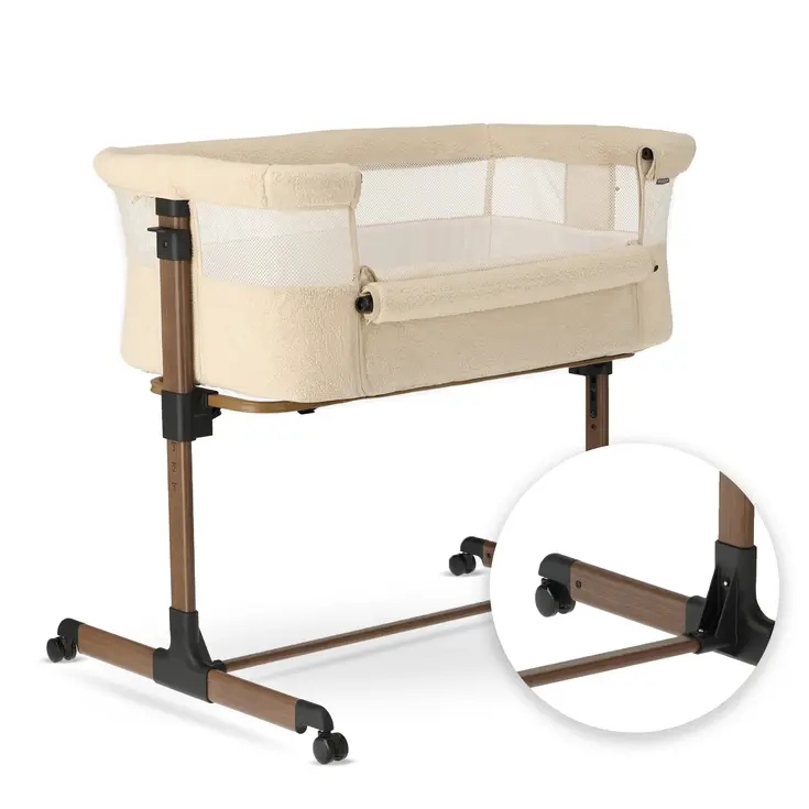Snoozy Teddy Co Sleeper - Verstelbaar frame