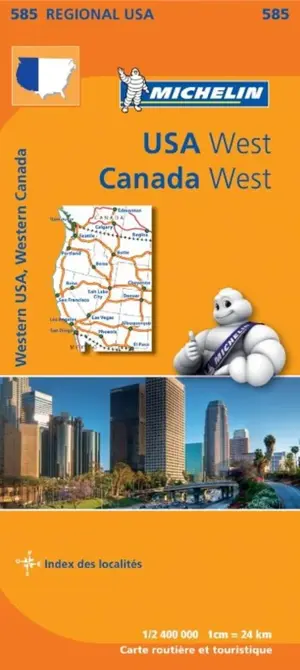 Michelin Regional 585 USA West - Canada West