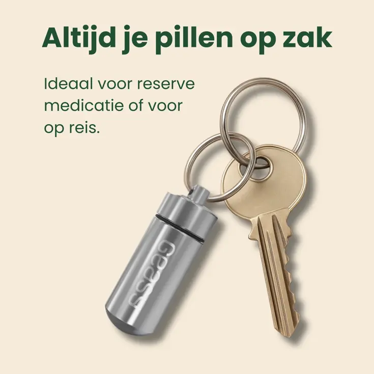 Geasy Sleutelhanger Pillendoos