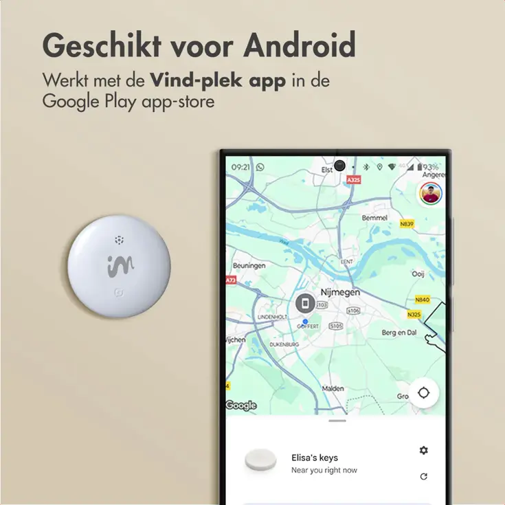 2-pack Bluetooth Trackers voor Android