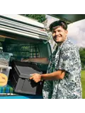 Square - Gesloten vouwkrat - 32L - 2-delig