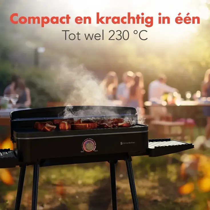 Elektrische BBQ – 24x50cm