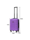 Reiskoffer S ABS 39L met TSA-slot en 360° wielen