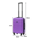 BlockTravel handbagage - S - TSA-slot - 39L