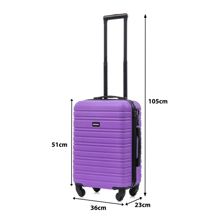 Reiskoffer S ABS 39L met TSA-slot en 360° wielen