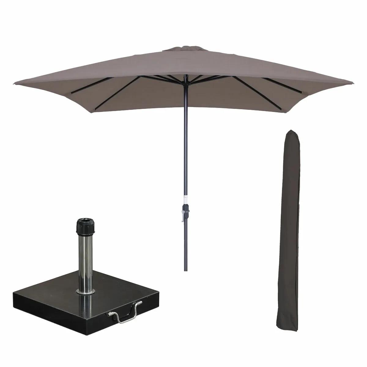 Garden Impressions Lotus Stokparasol   Taupe