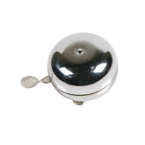 Ding-dong fietsbel van verchroomd staal Ø 80 mm