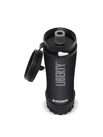 Lifesaver Liberty 2000 Waterfilter Drinkfles Zwart