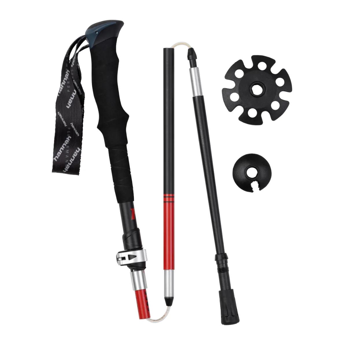 Hannah Outdoor  Hannah wandelstokken (set) Speed Trail FL  Zwart