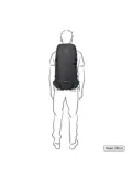 Osprey Stratos 44 Backpack Tunnel Vision grey