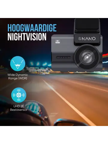 M68 4K 2CH Wifi GPS 32gb dashcam