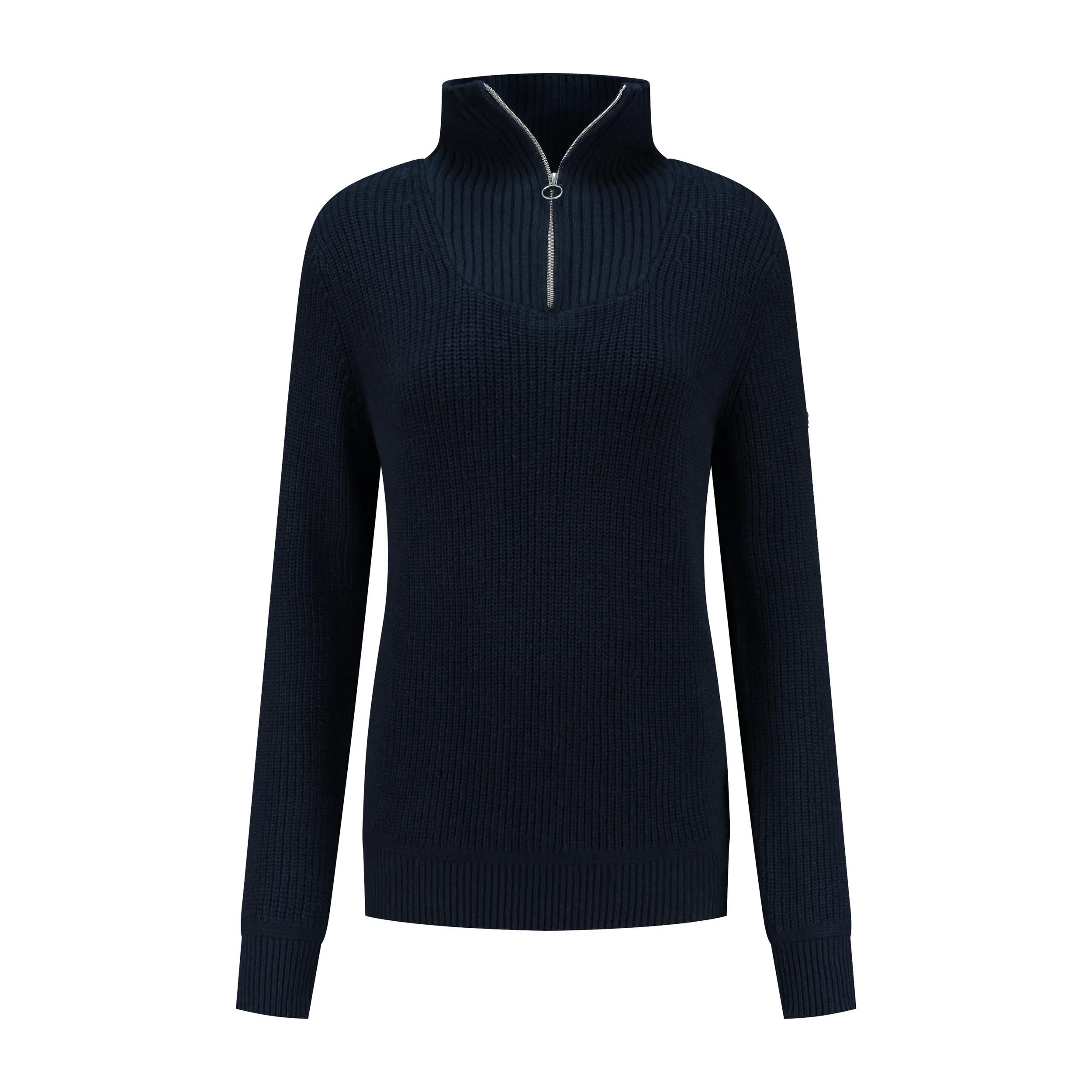 Travelin' Brecon  Dames trui  Marineblauw