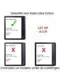Ereader Hoesje - Origami Case Kobo Libra Colour
