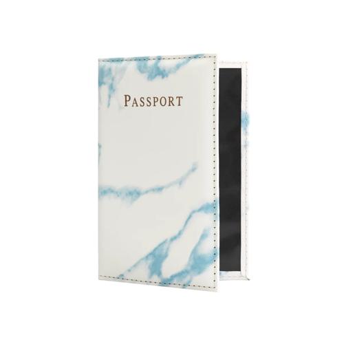Paspoort hoes – Kunstleer – Blauw