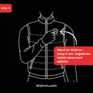 Infrarood verwarmde Bodywarmer Dames - Zwart