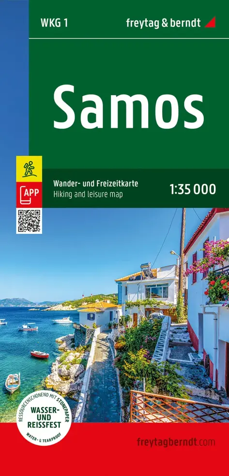 Wandelkaart WKG1 Samos