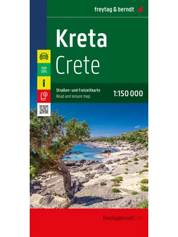 Wegenkaart Kreta 1:150.000