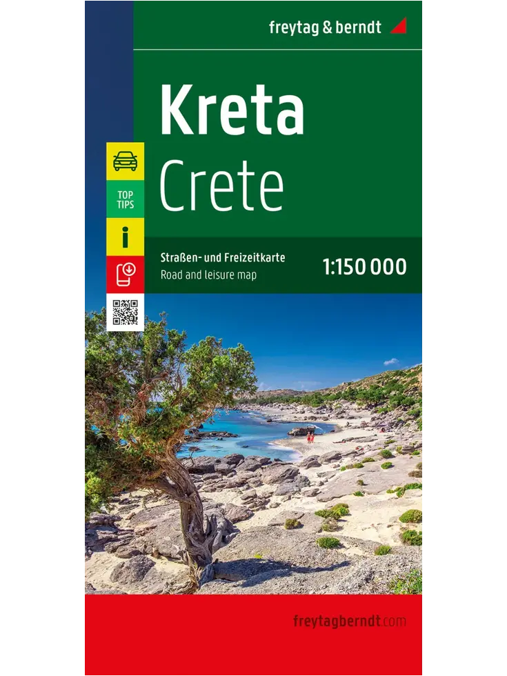 Wegenkaart Kreta 1:150.000