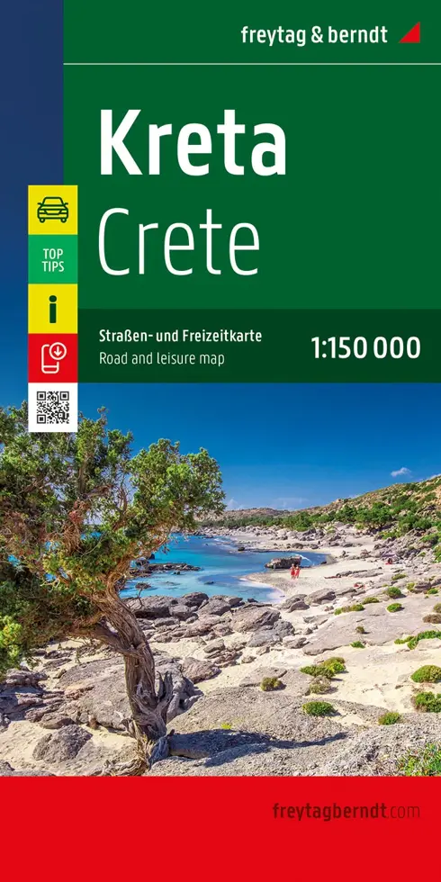 Wegenkaart Kreta 1:150.000