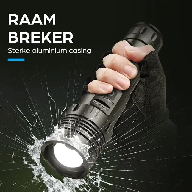Oplaadbare LED Zaklamp voor Nood