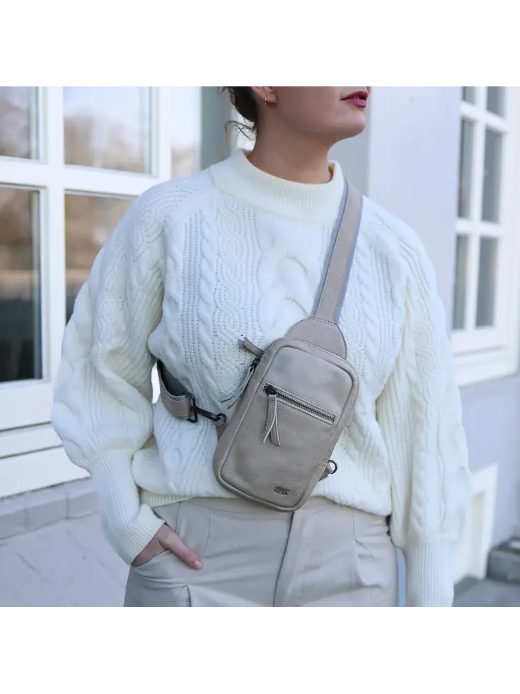 Nikki - Leren Crossbodytas - Slingbag
