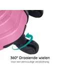 Reiskoffer XS ABS 29L met TSA-slot en 360° wielen