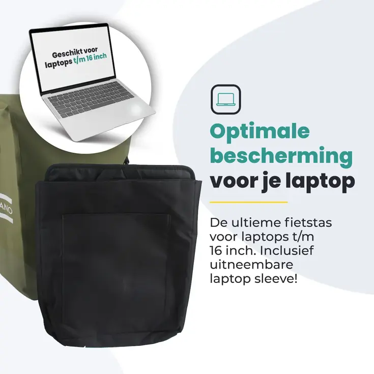 Voltano Luxe E‑bike Fietstas 28 L