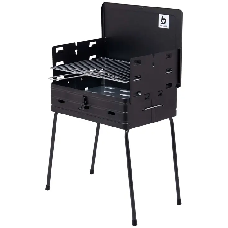 Barbecue Koffermodel Staal 40x30 cm
