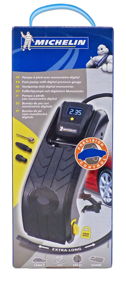 Voetpomp - Digitale Drukmeter