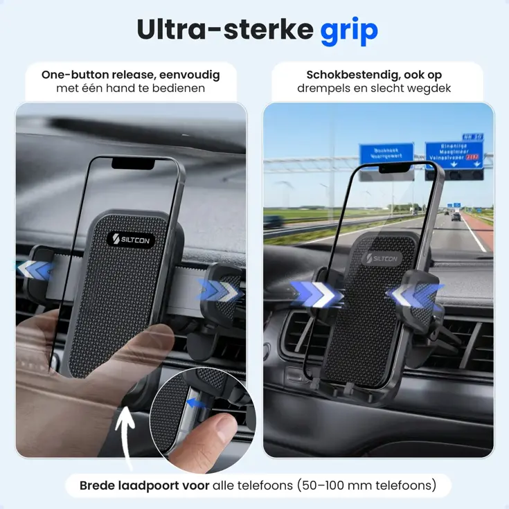Telefoonhouder Auto - Ventilatie - 360°