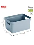 Sigma home - Opbergbox - 5L - 6-delig