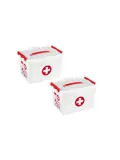 Q-line - EHBO doos met inzet - 22L - 2-delig