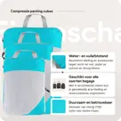 Compressie Packing Cubes – 6 stuks – Li Blauw