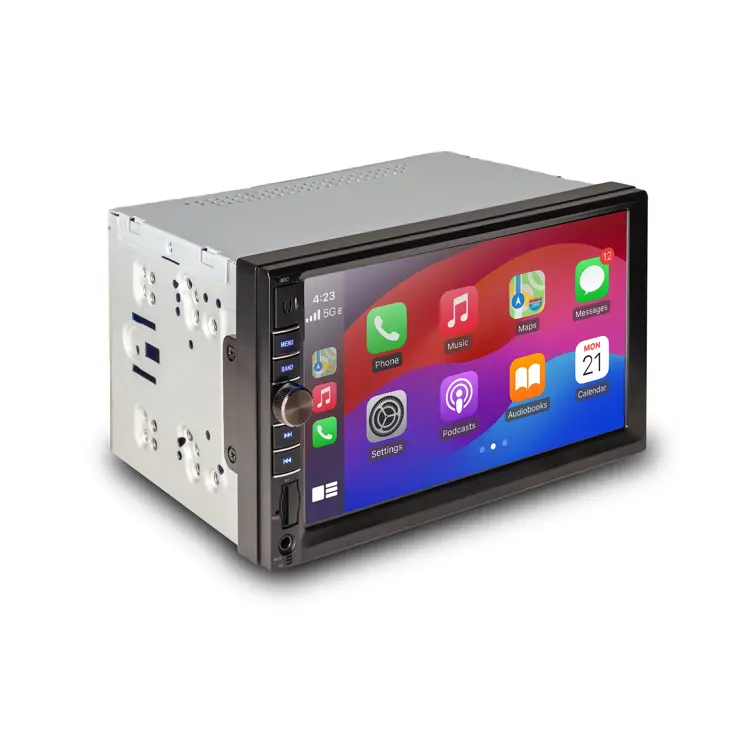 2-DIN 7" Autoradio CarPlay DAB+ Bluetooth