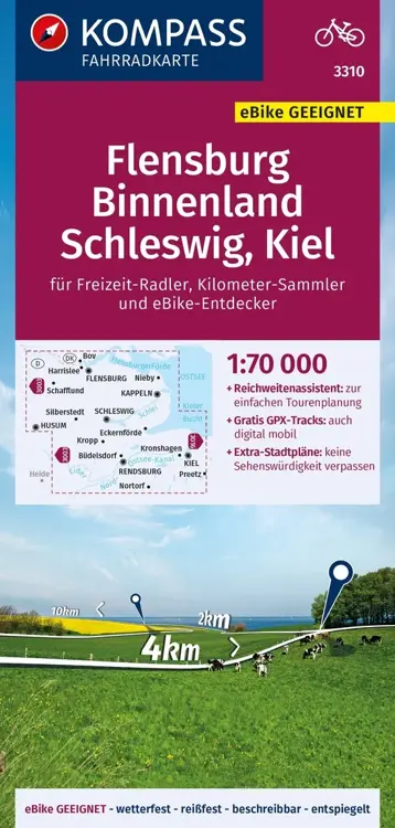 Fietskaart FK 3310 Flensburg