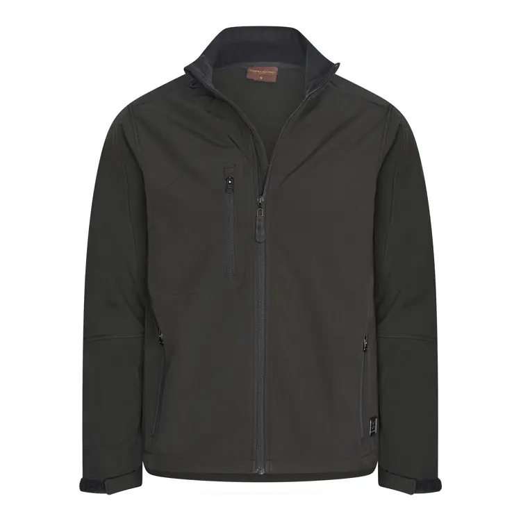 Heren Softshell Zip Jacket Cappuccino Italia
